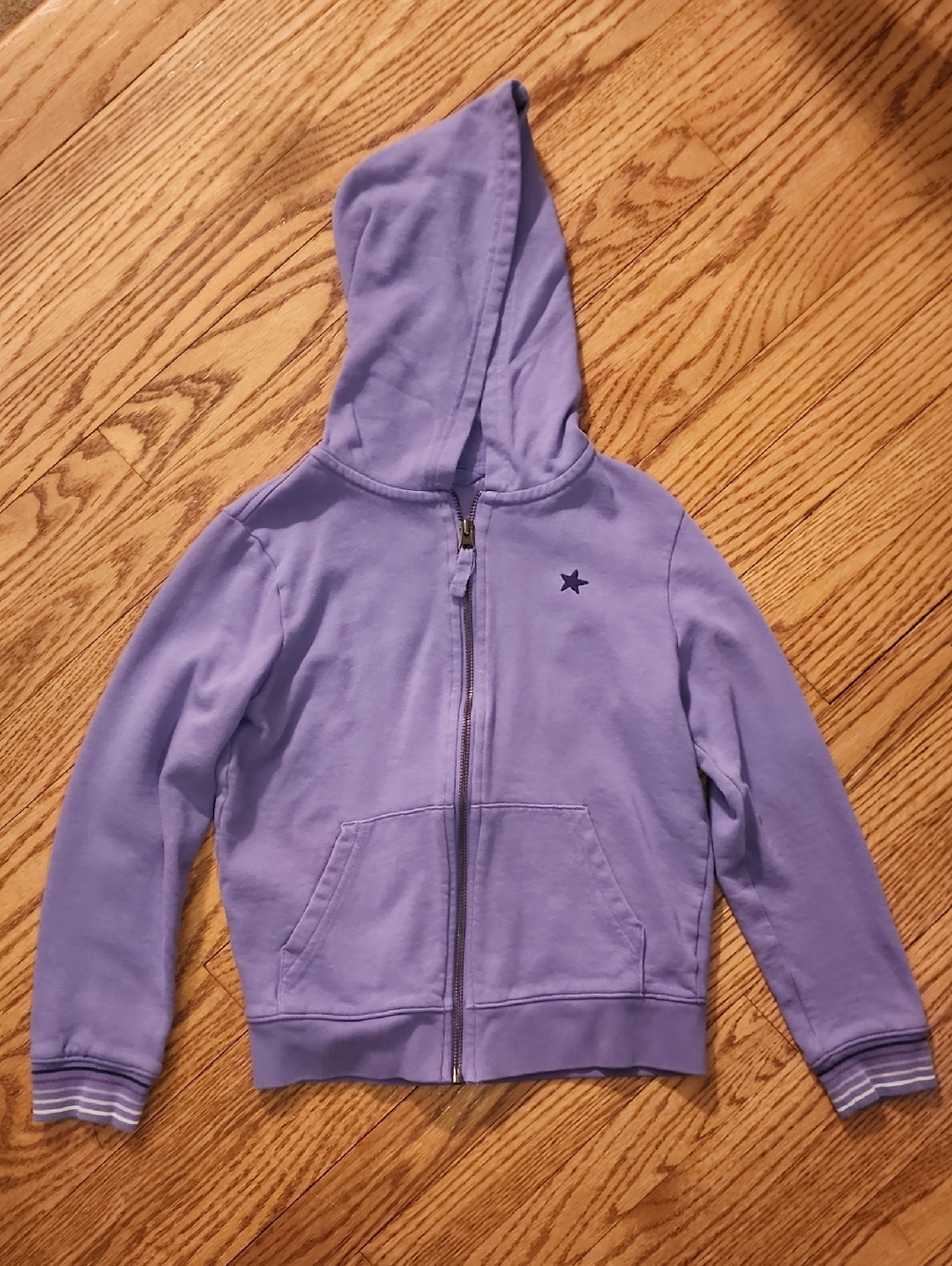 Primary Zip Hoodie, Girls 8-9